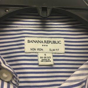Banana Republic Dress shirt.  Non iron slim fit.